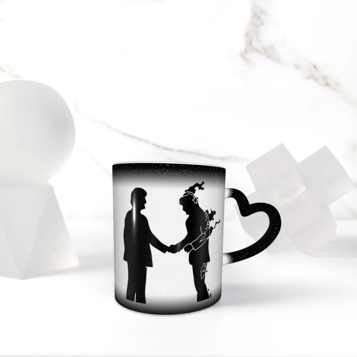 

Кружка Pink Floyd «Wish You Were Here» минималистичная, белая на черном фоне, забавная керамическая кружка для кофе, чая, молока, подарок для друзей