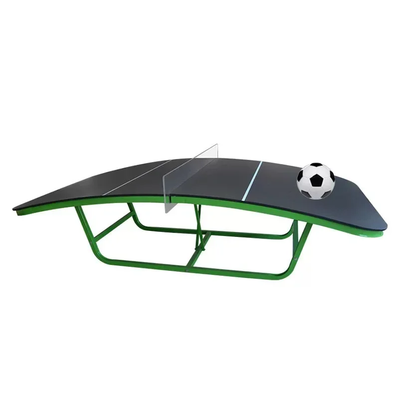 Indoor and Outdoor Football Training Auxiliary Folding Mobile Curved Table Football Table Manufacturers Direct Sales