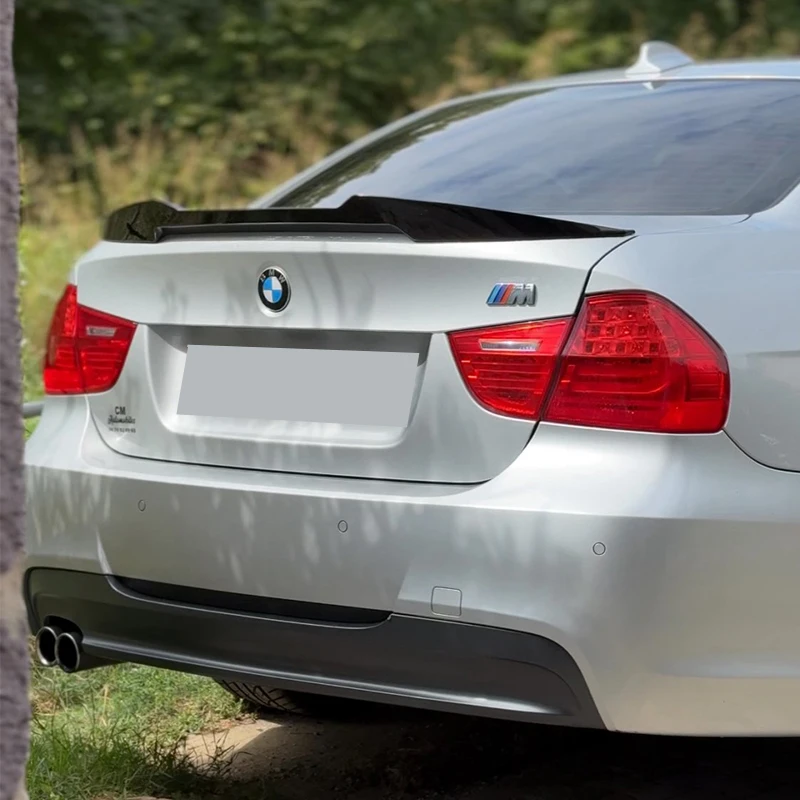 PSM MP M4 M3 Style Trunk Lip For BMW 3 Series E90 335i 318d 320i 325i 330i 2005-2012 Rear Roof Spoiler Wing Car Accessories