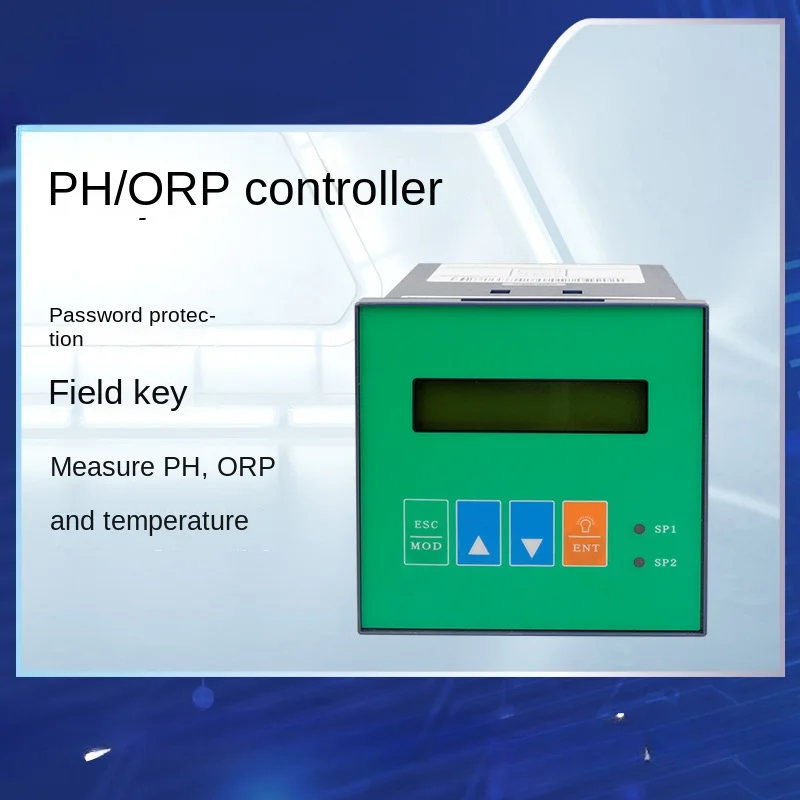 Industrial online PH/ORP controller, water quality monitoring PH/ORP sensor controller