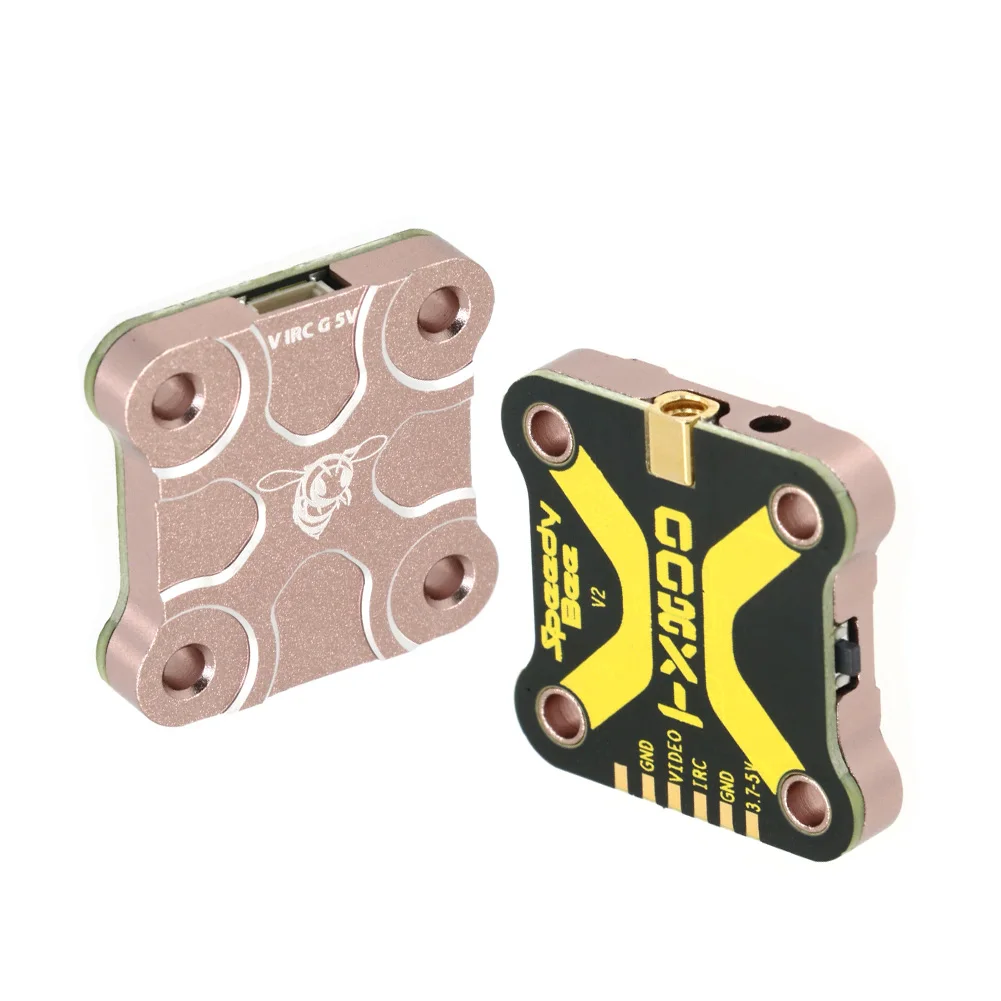 

SpeedyBee TX800 VTX 5.8G 48CH PitMode 25mW/200mW/400mW/800mW Output Long Range Transmitter Tramp Support For FPV Racing Drone