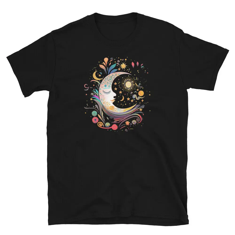 Galaxy Night Sky Moon Lunar Stars Sun Love T-Shirt