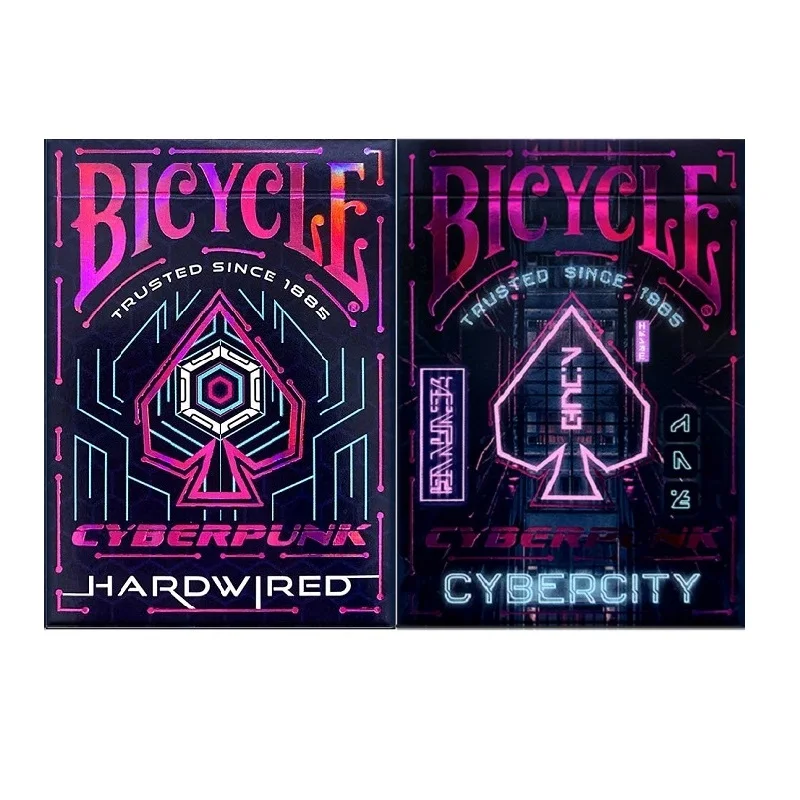 Bicycle Hardwired Playing Cards Cyberpunk Deck Card Games Magic Tricks for Magician