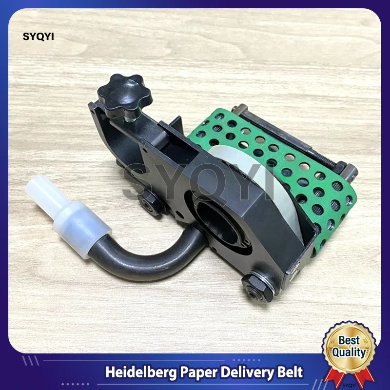 

Heidelberg CD102 SM74 Paper Delivery Belt Frame Assembly, Paper Tail Wind Belt Pulley Bracket Assembly