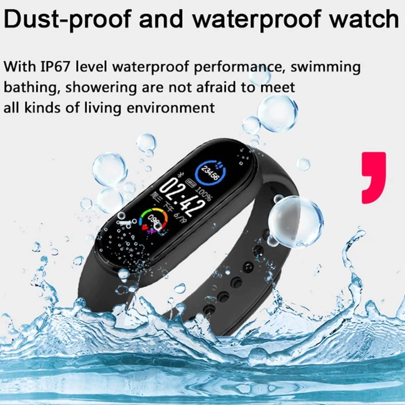 For Xiaomi Smart Watch Waterproof Sport Men Woman Blood Pressure Heart Rate Monitor Fitness Bracelet For Android IOS reloj mujer