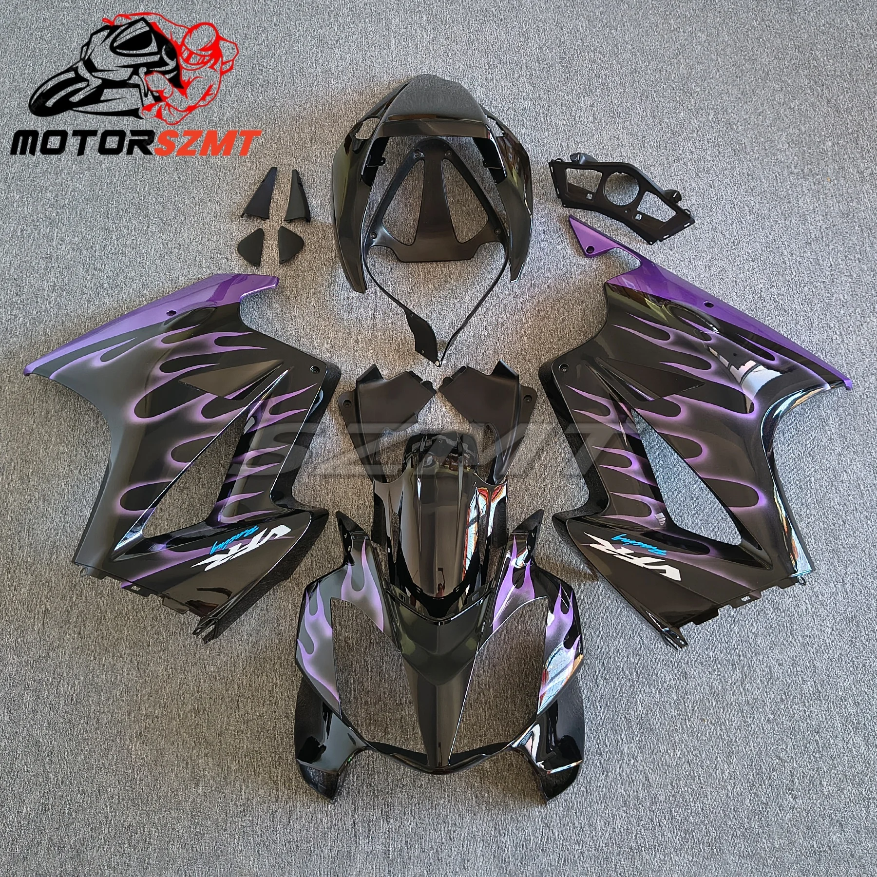 Interceptor Fairing For HONDA VFR 800RR VFR800 All red 800 VFR800 2002 2003 2004 2005 2006 2007 08 09 10 11 12