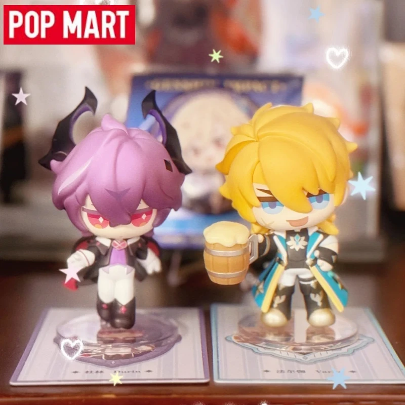 Genuine Popmart Genshin Impact Blind Box Figure Gathering Q Ver