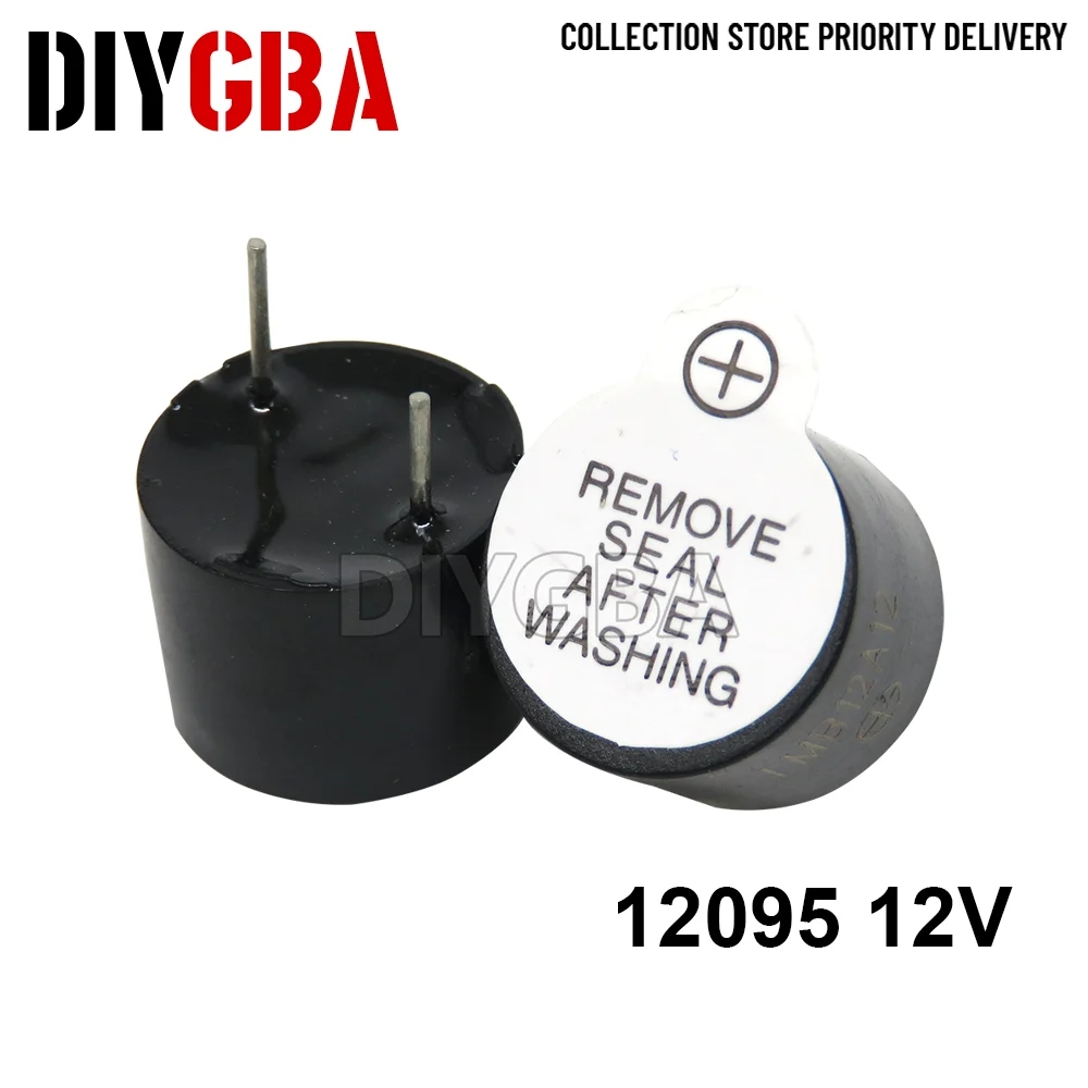 5PCS SFM-27 Active Buzzer High-decibel 3-24V 12V 95DB Passive buzzer 12085 16R / YD15240 17x7mm 0905 Active Buzzer 3V 5V 12V