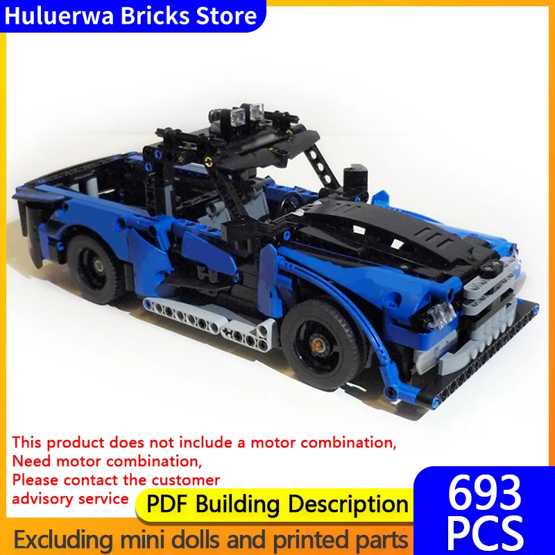 

Speed Racing Car Model MOC Building Bricks Classic Pickup Truck Modular Technology Children Holiday Gifts Assemble Toys Suit