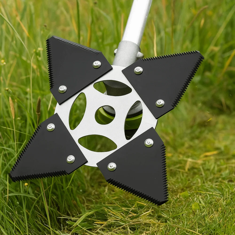 Extra Thick 4T Cutter European Style Durable Construction Lawn Mower Cutter American Style Manganese Steel Cutter Lawn Care