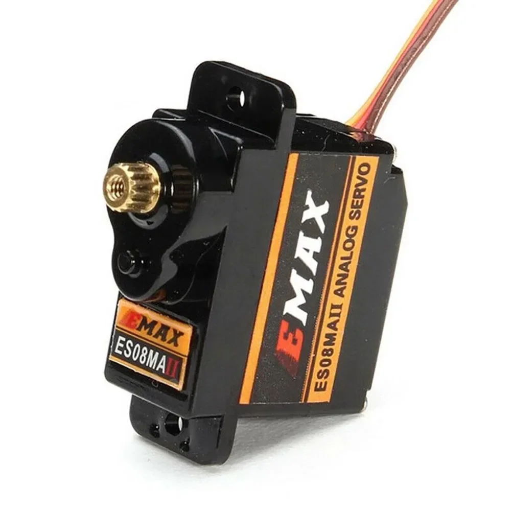 EMAX ES08MA ES08MAII 12g Mini Metal Gear Analog Servo for Rc Hobbies Car Boat Helicopter Airplane Robot