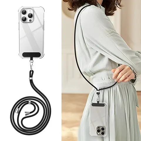 크로스 바디 랜야드 휴대폰 케이스, 구글 픽셀 3, 3A, 4, 4A, 5, 5A, 6, 6A, 7, 7A, 8, 8A, 9 프로 XL, 4G, 5G 목걸이 스트랩, 소프트 충격 방지 커버