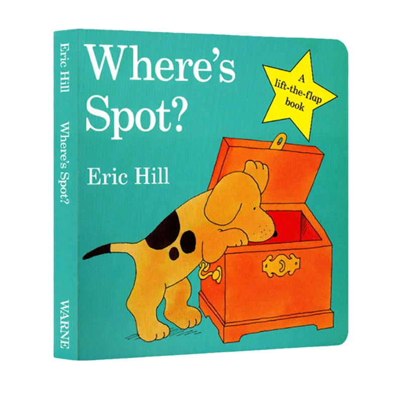 Where's Spot where is spot by Eric Hill Baby Children's aged 1 2 3 English in board book 9780723263661
