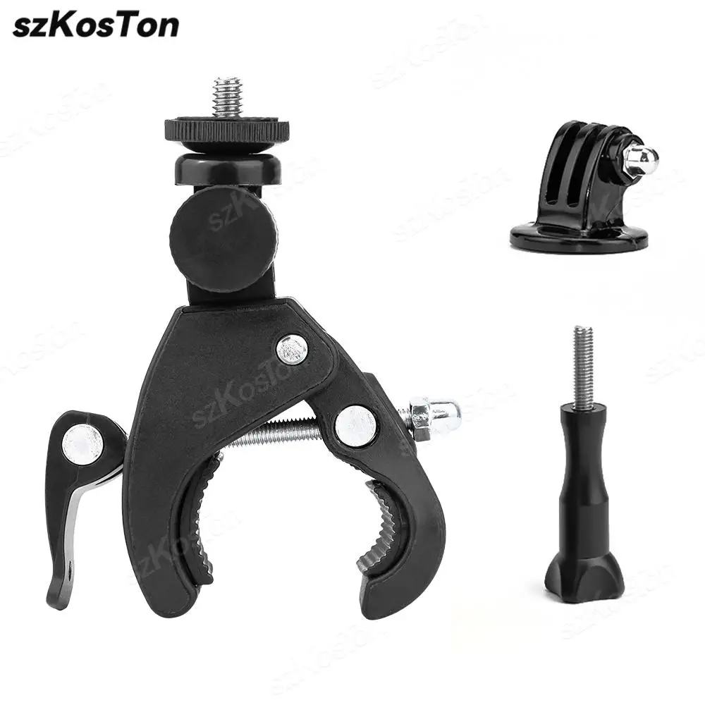 

For Gopro 12 11 10 9 8 Bicycle Motorcycle Handlebar Mount Bracket for DJI Insta360 X3 SJCAM Holder Action Camera Accessories