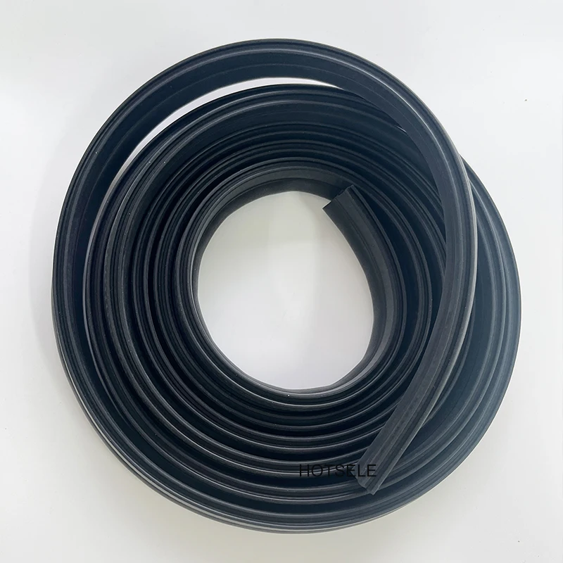 4m Car Door Rubber Sealing Strip Auto Door Anti Weatherstrip Dust Anti-collision Auto Seal Trunk Engine Door Seal Tailgate Seal