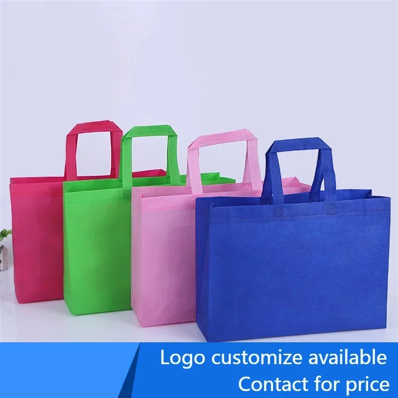 

20 pcs Non Woven Bag Shopping Bags Eco Promotional Recyle Bag Tote Bags Custom Make Printed Logo