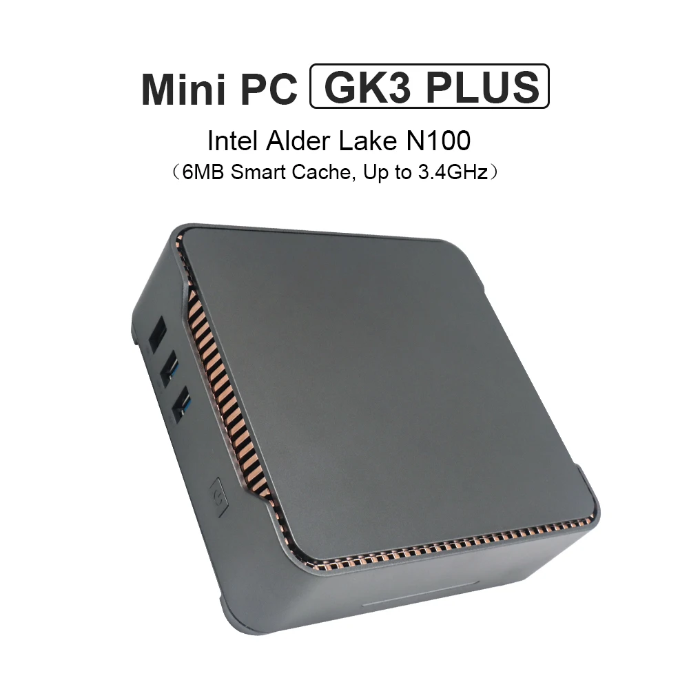 Imagem -02 - Computadores de Secretária Gk3 Plus Mini pc N5105 N5095 N95 N100 Ddr4 Ssd Win11 Lan Vga Hdmi Duplo Ecrã Triplo Gk3v Wi-fi Bluetooth 4.2