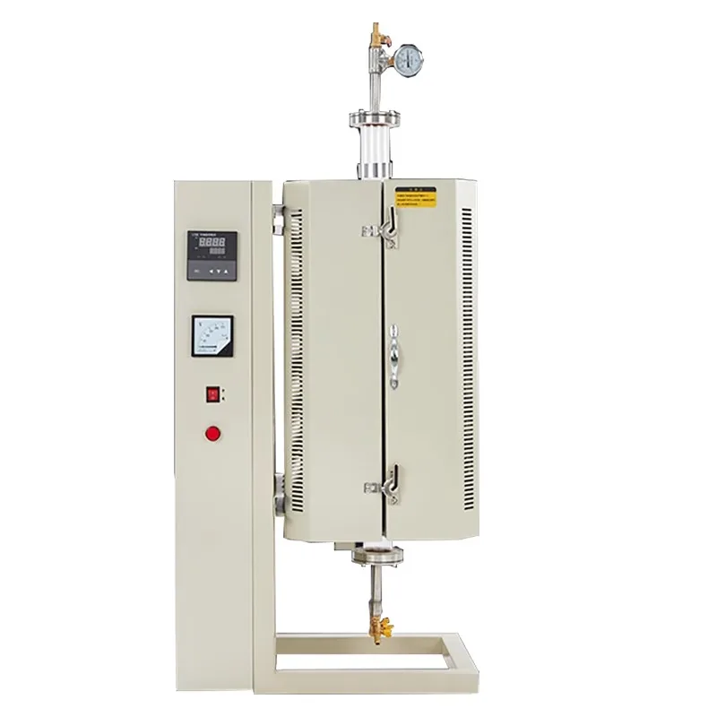 Vertical Open Programmable Vacuum Atmosphere Tube Furnace Ceramic Fiber Muffle Furnace Sintering Furnace Heating