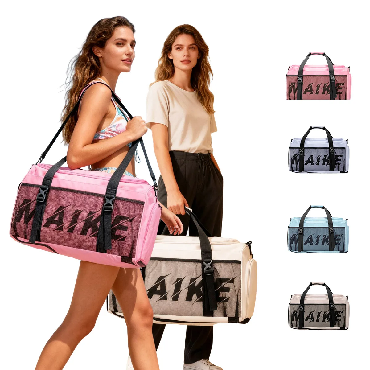 

Дорожная спортивная сумка, сумка для фитнеса с отделением для обуви, туалетные принадлежности, женский органайзер для женщин, мужская сумка для переноски авиакомпании, weekend