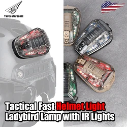 WADSN HEL STAR 6 GEN3 Airsoft Waterproof Fast Helmet Light Red Green Blue IR Strobe Outdoor Survival Safety Signal Flash Lamp