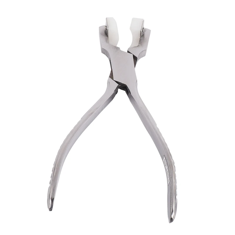 Tool Stainless Steel Nylon Jewelry Repair Tool Head Flat Nose Pliers Household Hand Tool For Home Use Glasses Repair Tool