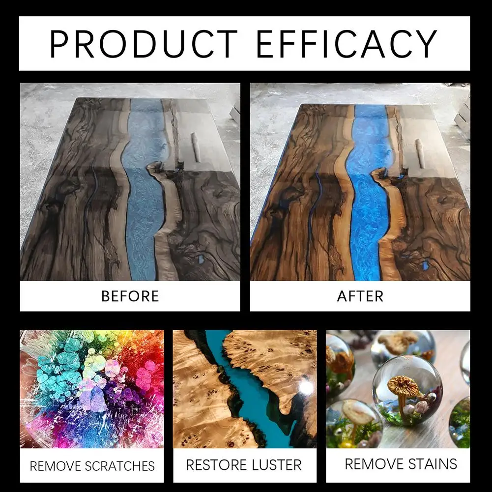 سيارة تلميع الشمع قسط الايبوكسي الراتنج تلميع عدة راتنجات الايبوكسي تلميع مجمع لخدش السيارات الرملي تلميع