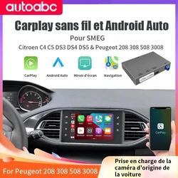 Wireless Carplay Android Auto Module for Peugeot CitroÃŦn SMEG MRN Picasso C4 C5 C6 DS4 DS3 308 508 208 3008 Mirror LinK