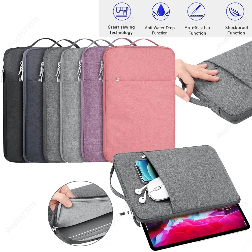 

Tablet Sleeve Bag Carrying Case Fits IPad Air5 10.9Inch IPad Air 4 Case Bag for IPad 10th 2022 10.9 Water Resistant Portable Bag