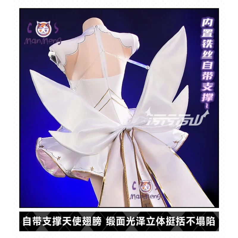 ชุดคอสเพลย์อนิเมะ Azur Lane MNF Le Malin สำหรับงานปาร์ตี้ฮาโลวีน ชุดจั๊มสูทเซ็กซี่สำหรับผู้หญิง พร้อมอุปกรณ์เสริมหาง ชุดยูนิฟอร์ม ชุดใหม่ปี 2025