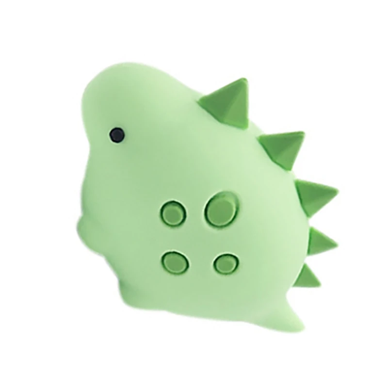 Cable Protector Winder for USB Charging Data Cable Wire Protection Three Cute Dinosaurs Cartoon Cord Protector HOT