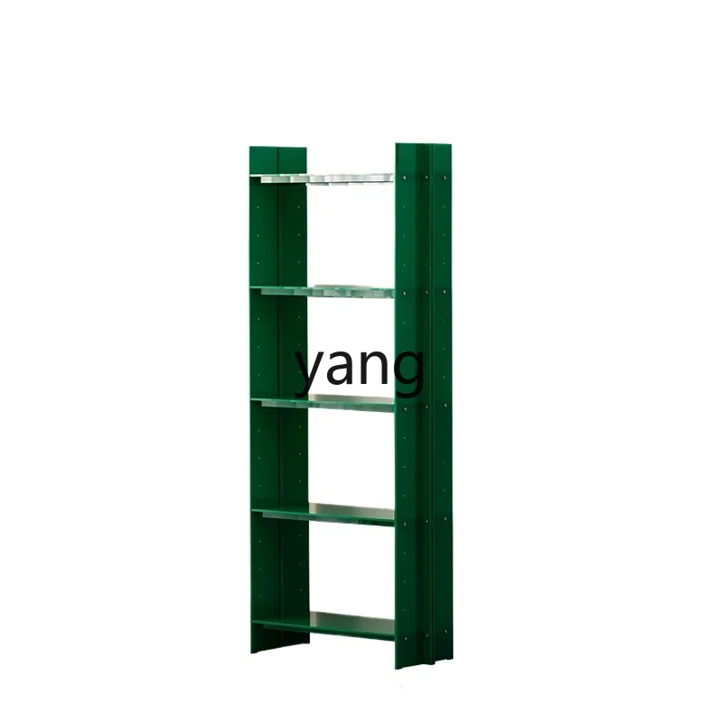 Yjq Bookshelf and Storage Shelf Acrylic Storage Display Floor-Standing Household Living Room Storage Multi-Layer