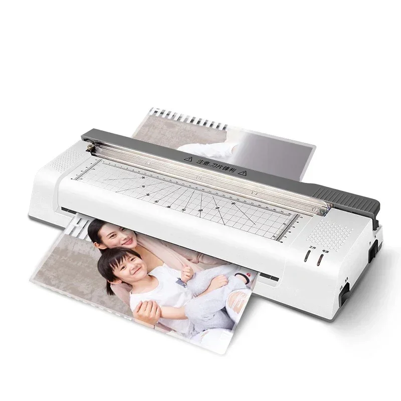 Laminator for A4/A3 photos and documents – YE381C multifunctional home laminating machine (220V/240V)