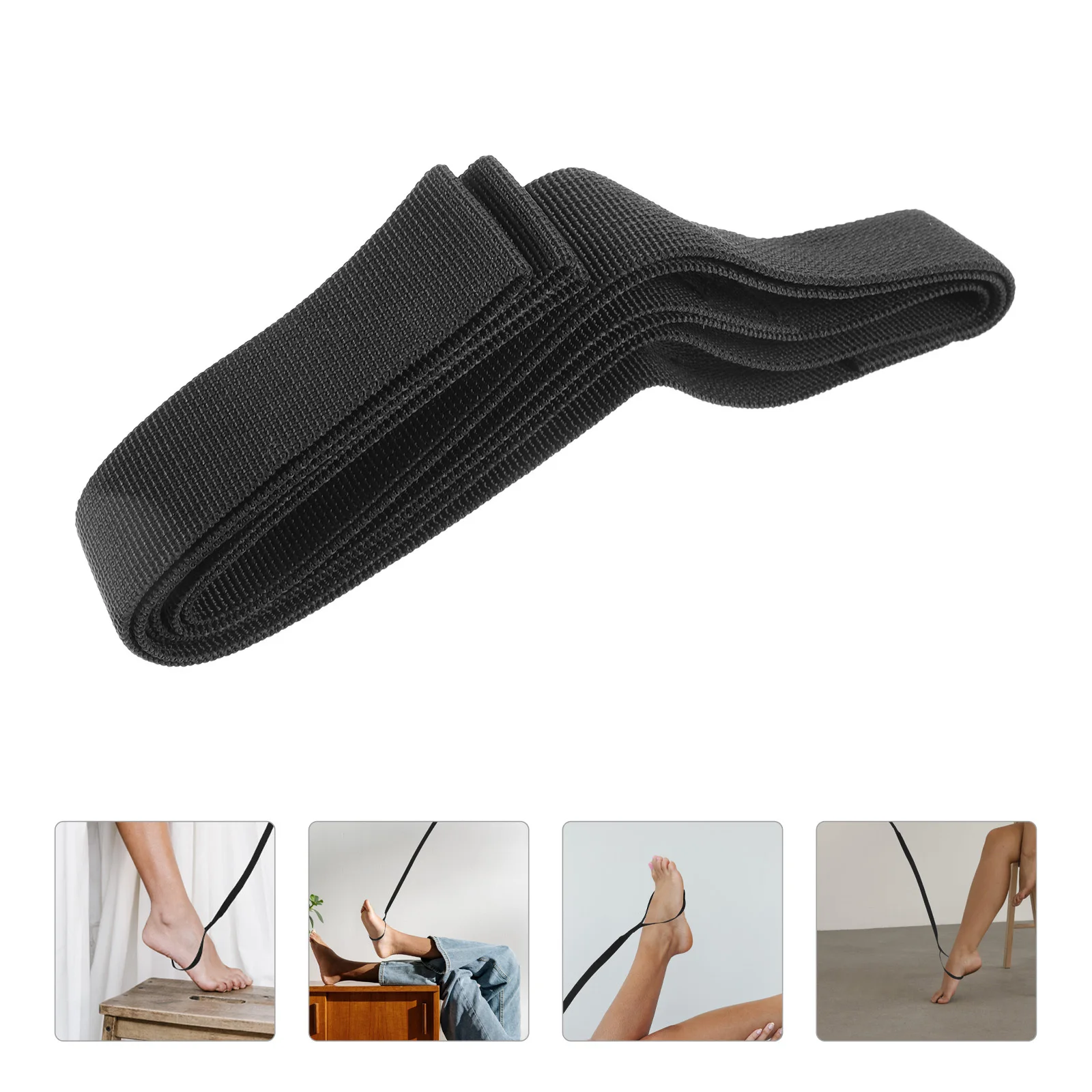 

Exercise Leg Lifter Strap Sturdy Adjustable Band for Daily Stretching Muscle Strengthening Warm Up Senior Mobility Support