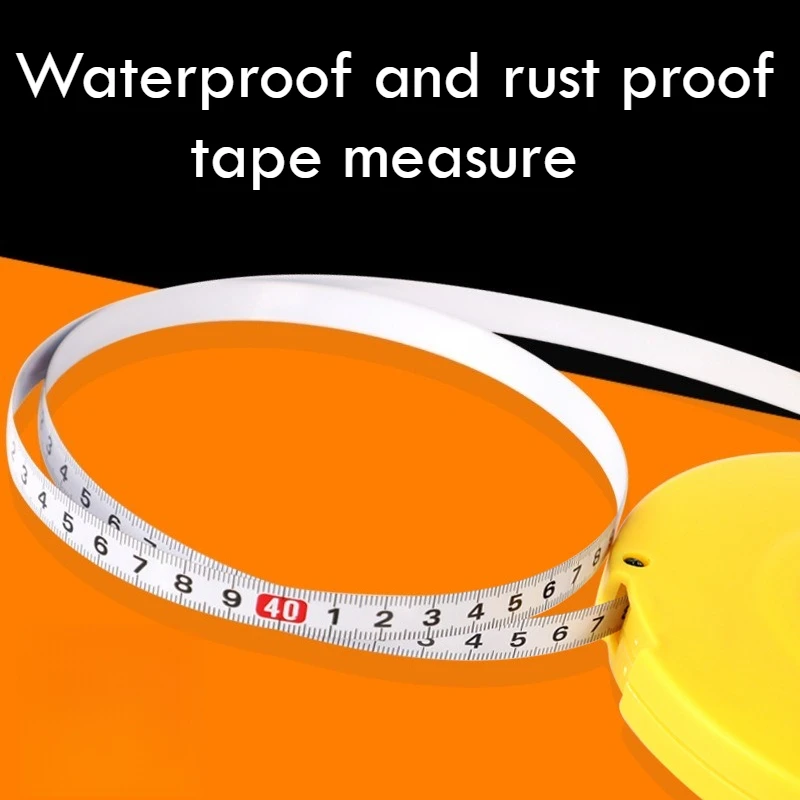 30m/50m Soft Ruler for High-precision Measurement Multi Functional Engineering Soft Leather Tape Measure Measuring Accessories