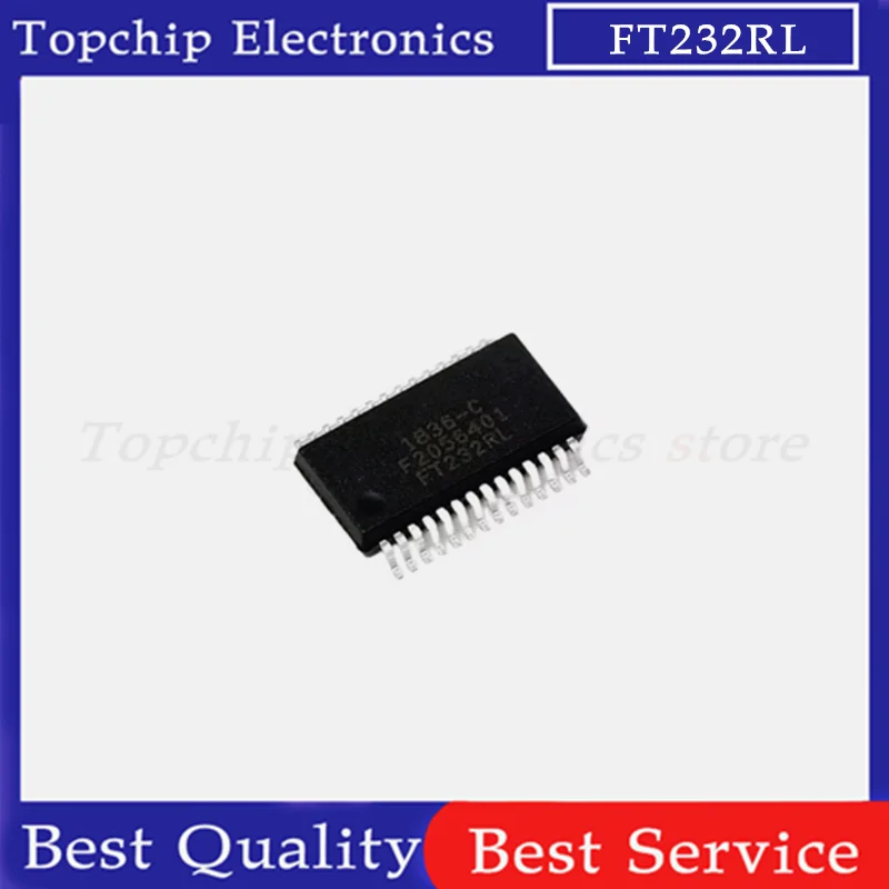 1-10pcs FT232RL FT232R FT232 USB to Serial UART 28-SSOP Integrated Circuits for Arduino