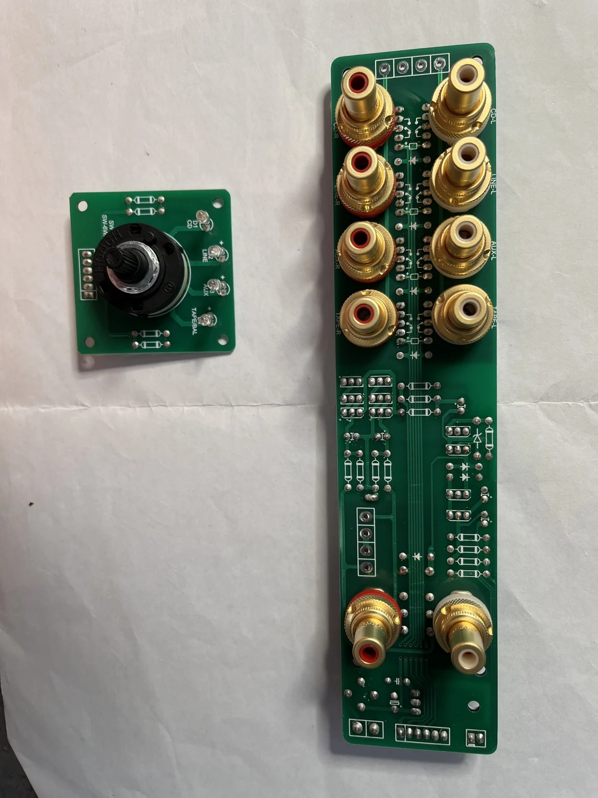 Front Input Selection Circuit Board Empty Board, with Output Delay and 4 Bit Selection