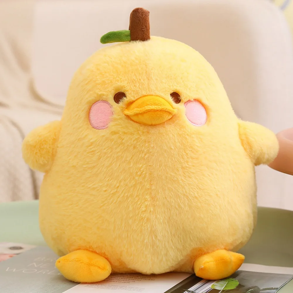 

3d Eyes Pressing Music Duck Plush Toy Simulation Hairy Duck Plush Toy Stuffed Soft Yellow Duck Plush Doll Children