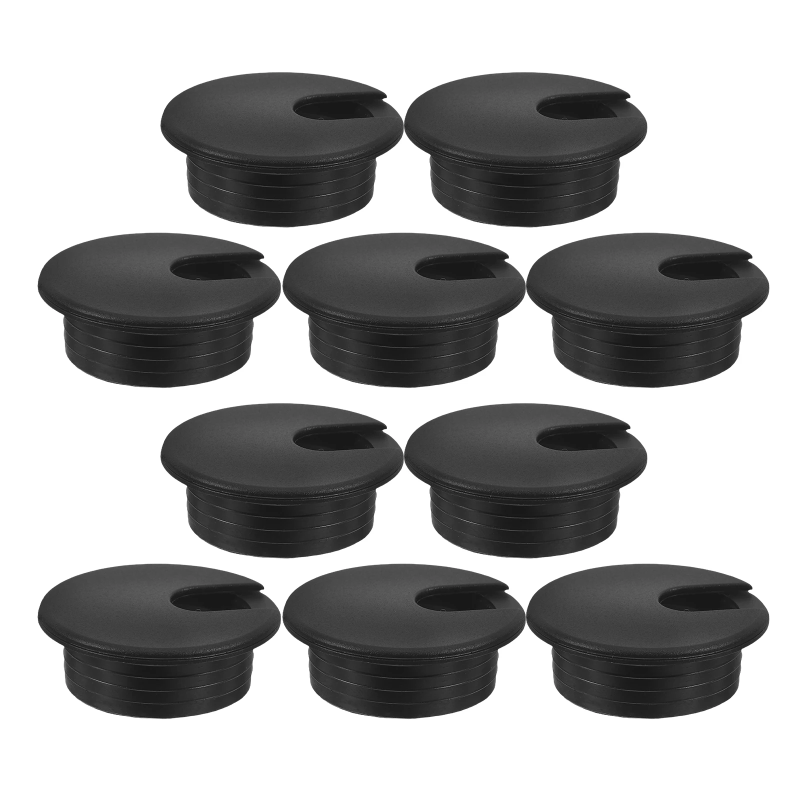 

20 Pcs Desktop Cable Manager The Wire Grommet Hole Cover and Cord for Desks Plastic Computer Office