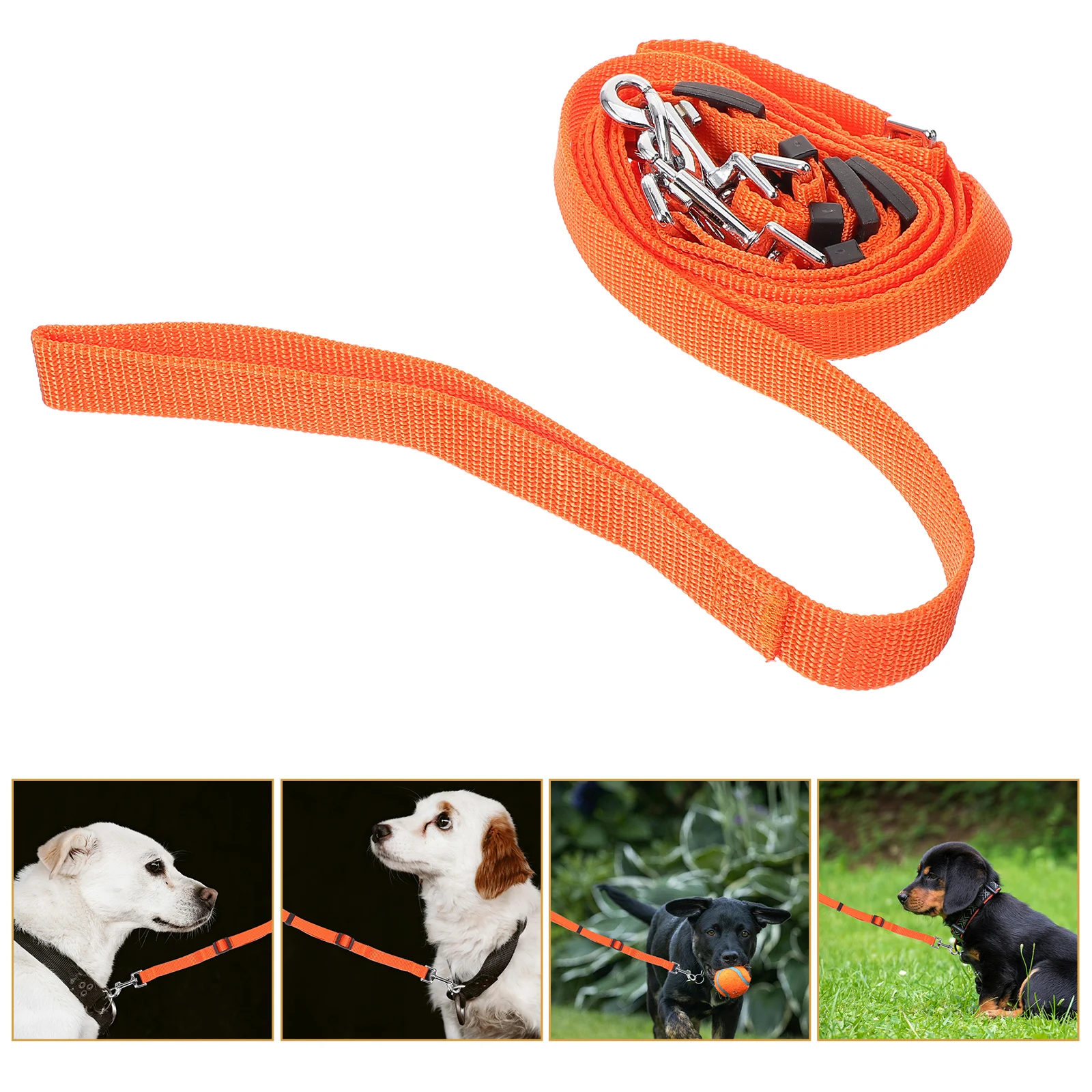 

Multi-Dog Leash Adjustable Pet Traction Rope for Small Medium Dogs Walking Running Blue Dog Leash Lightweight Durable