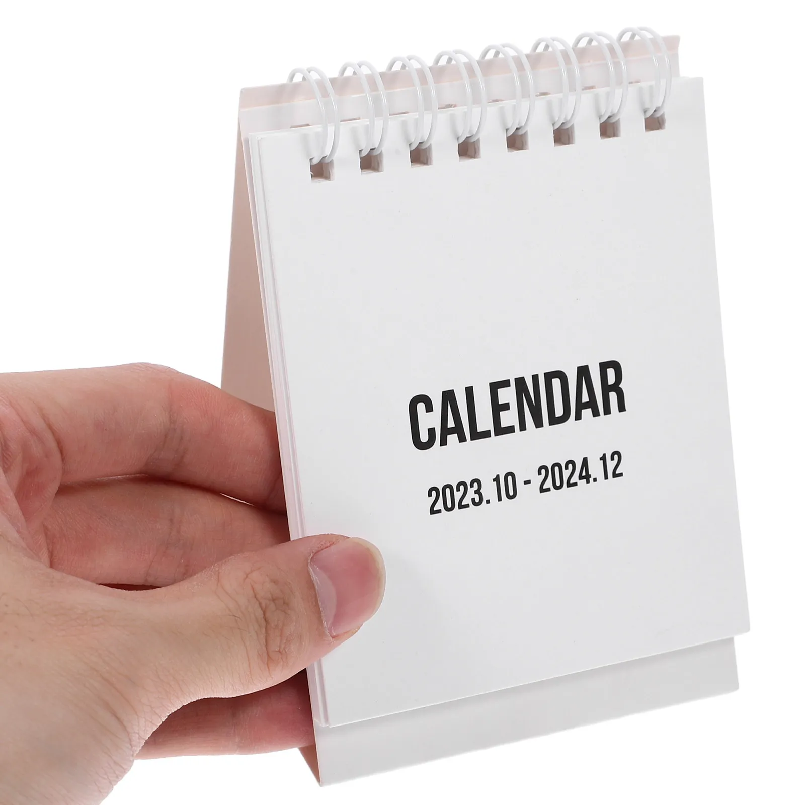 

Настольный мини-календарь Office Desk 2024, маленький настольный календарь с переплетом, складной ежедневный планировщик, ежедневный органайзер, декор для дома