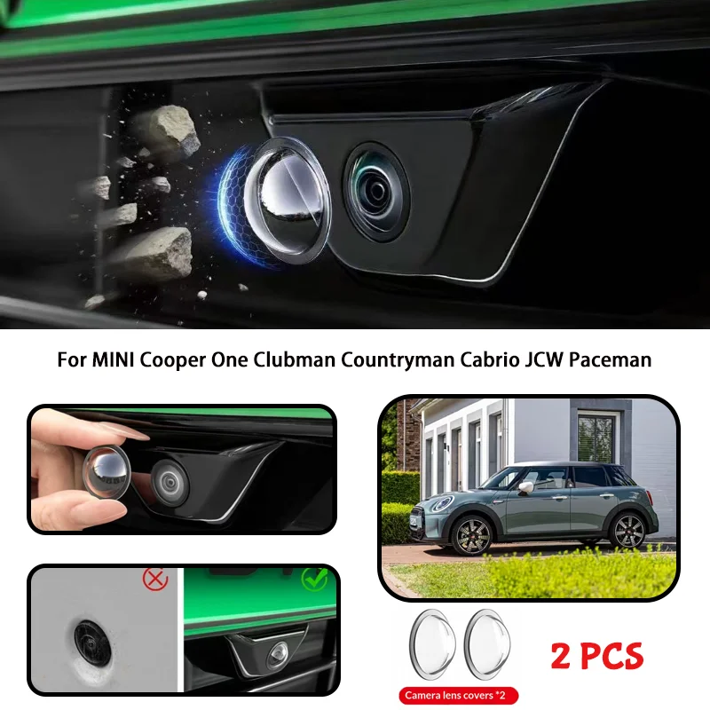 

For MINI Cooper One Clubman Countryman Cabrio JCW Paceman Car camera protective cover lens cover