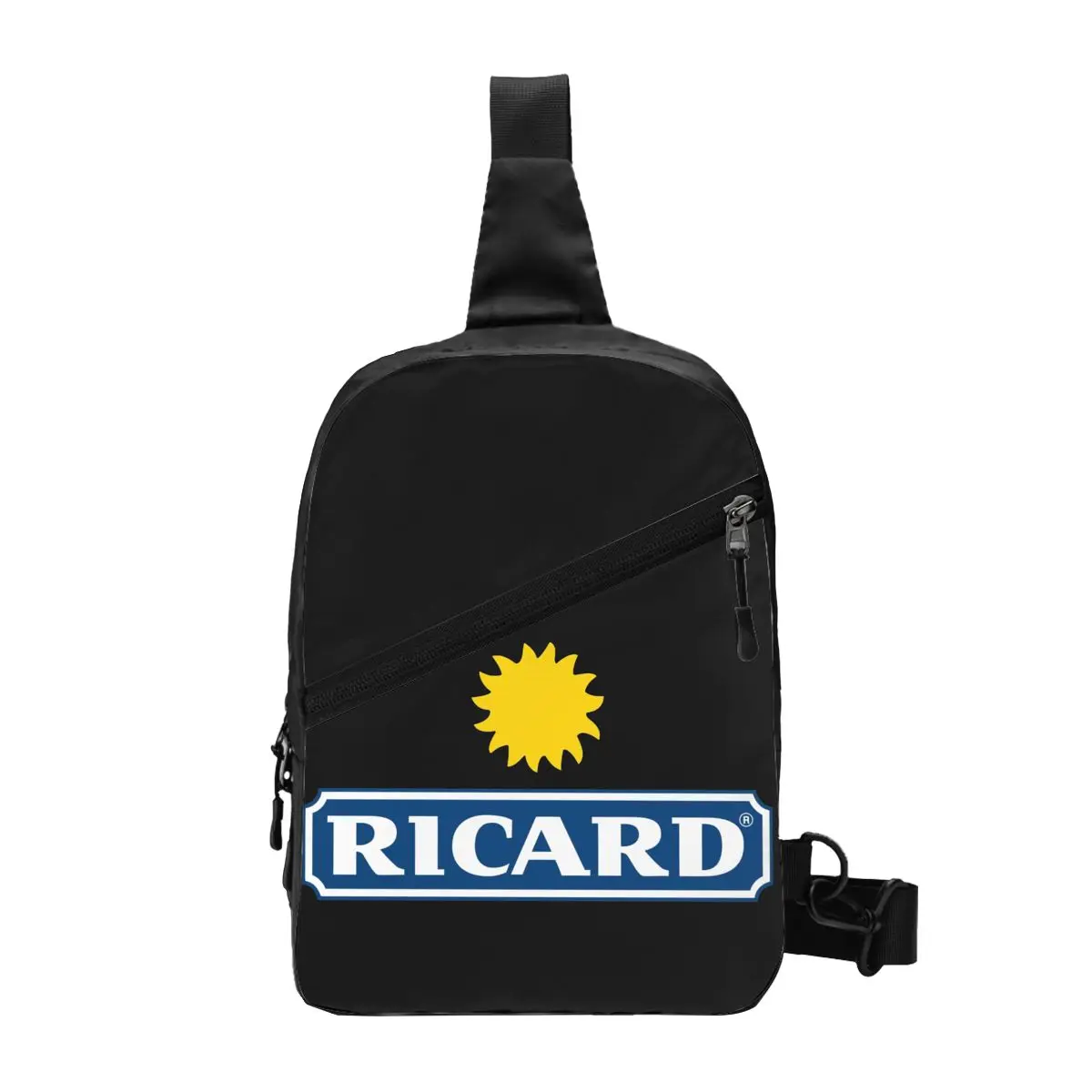 

Изготовленные на заказ крутые сумки-слинг Ricard для путешествий, мужской нагрудный рюкзак через плечо, рюкзак на плечо