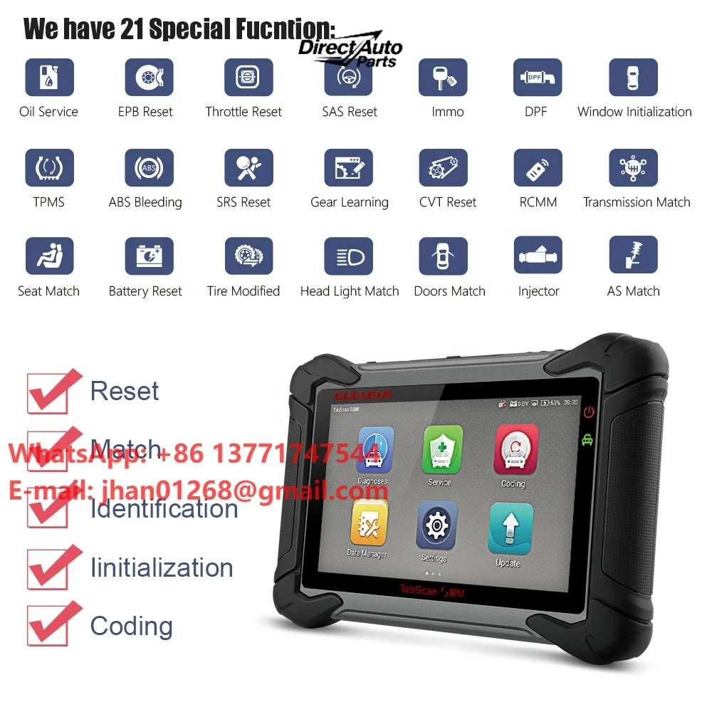 Newest Scanner Diagnostic Tool for Car Universal Wifi Vehicle Suitcase Software Prices Od2 BD Computer Auto  All Machine