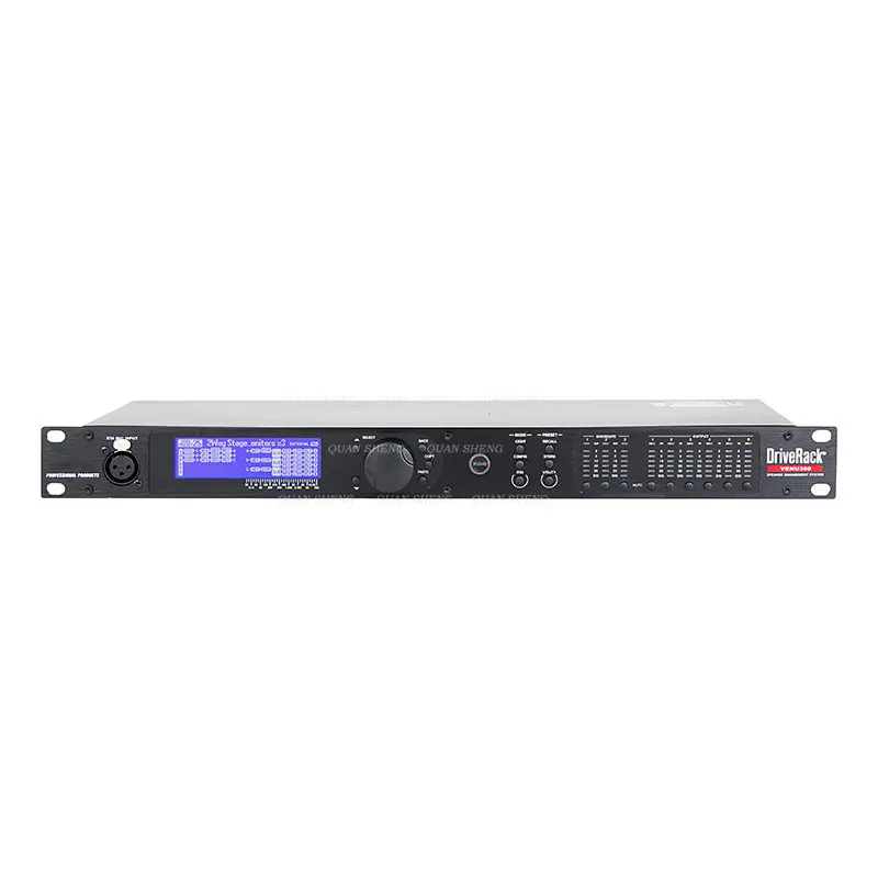 

VENU360 DSP Digital 3 Input 6 Output Professional Stereo Stage Equalizer Audio Processor For Dbx