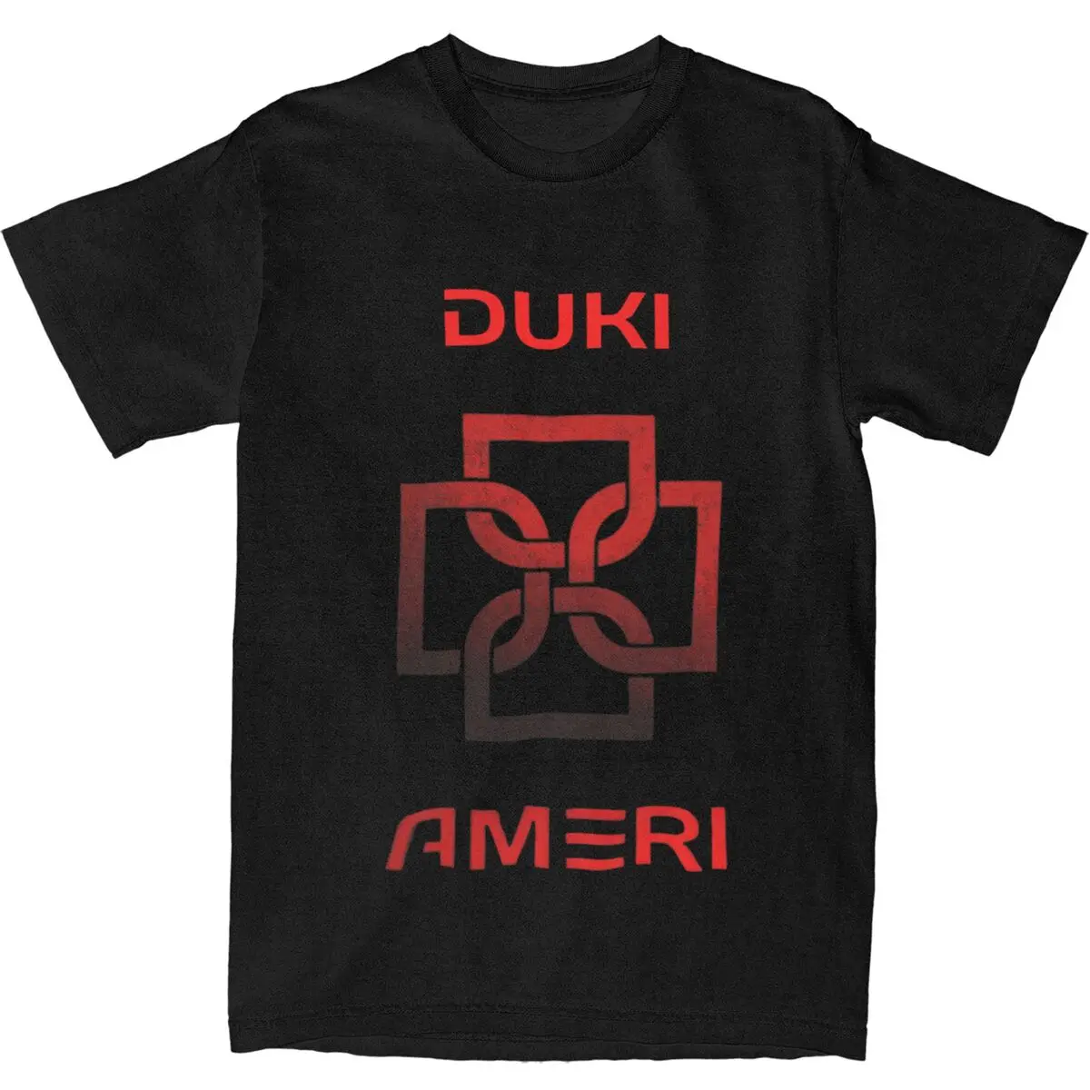 Men's Duki Ameri Poster T-Shirts Cotton Clothing Summer Aesthetic Short Sleeve T-Shirt Round Neck Hip Hop Print Tshirt 5XL