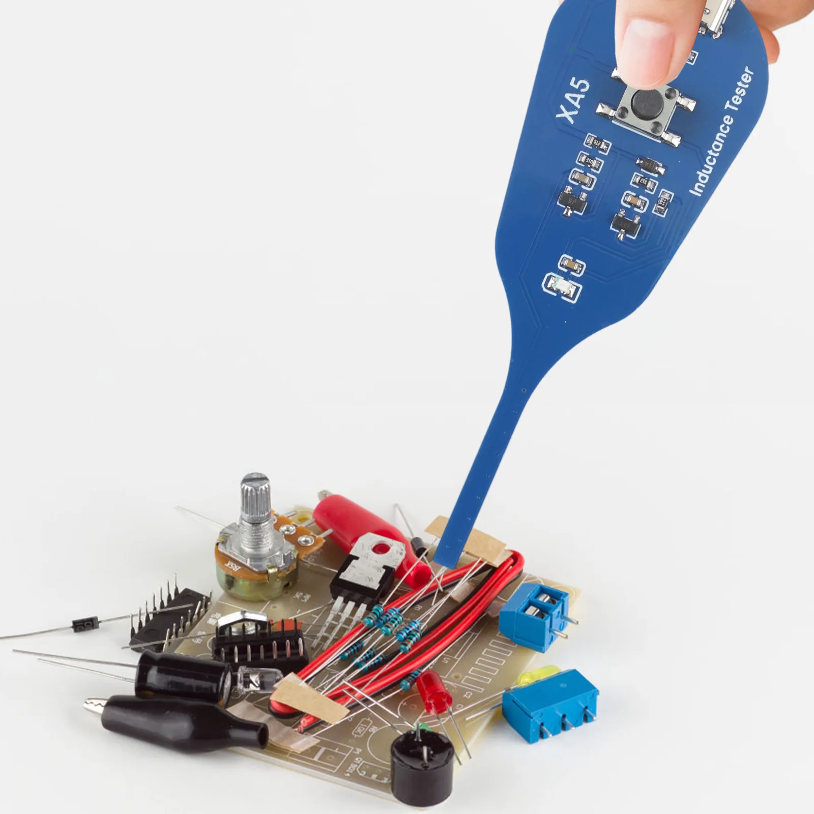 XA5Motherboard Coil Tester Inductor Detection Inductance Tester Tool For PC Repair Electromagnetic Induction