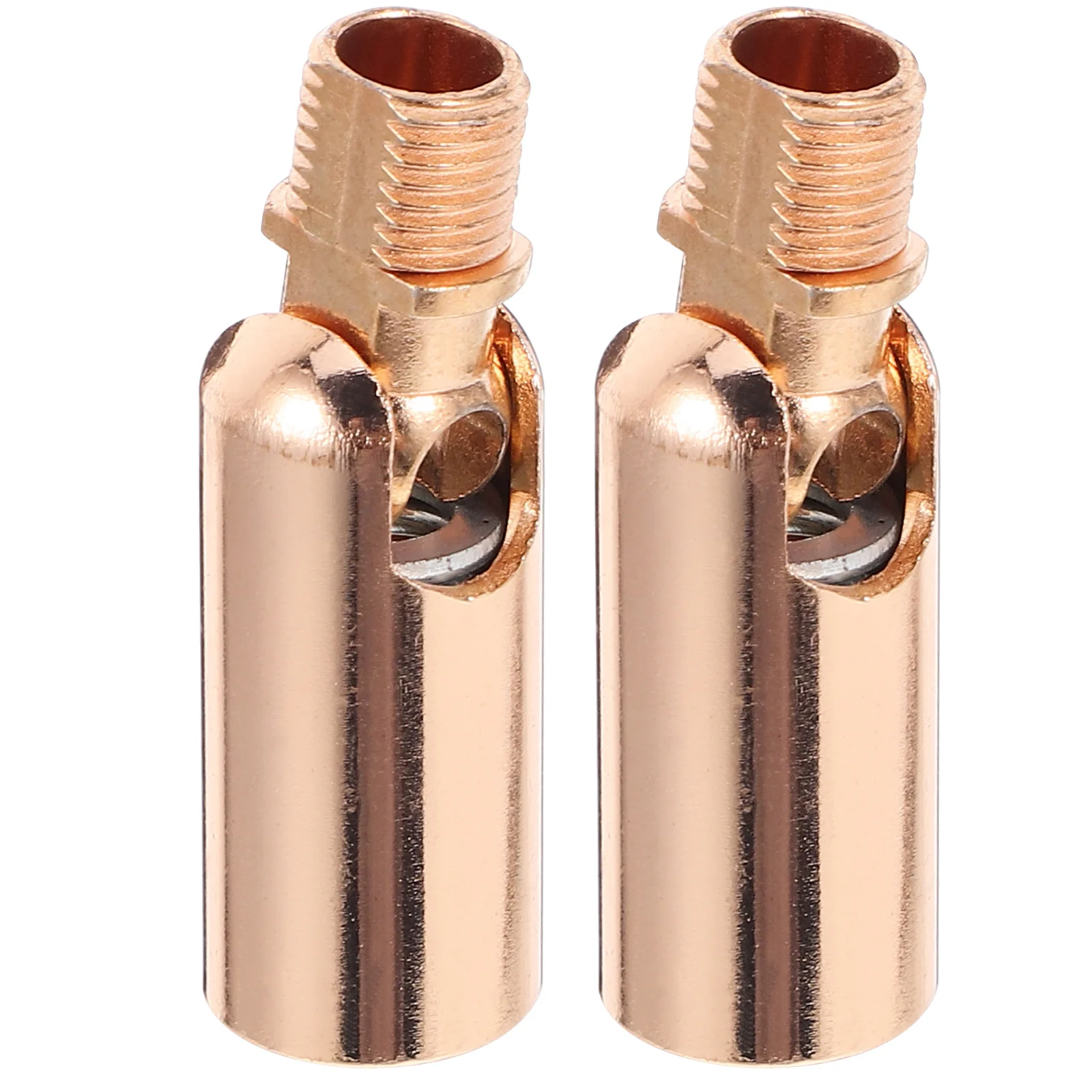 

2 Pcs Lamp Turning Head Adapters Ceiling Light Pendant Suspension Canopy Sloped Accessories Lamps