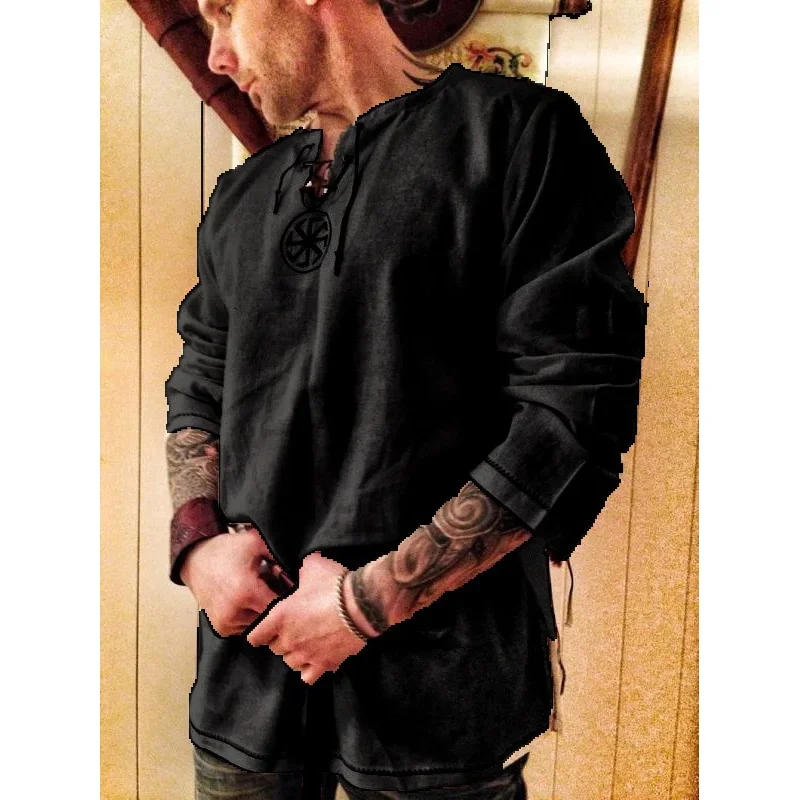 2025 nuevos guerreros medievales Caballero Templario cruzado disfraz para hombres adultos vestido camisa Top Cruz Tabard sobretodo túnica ropa RQR78