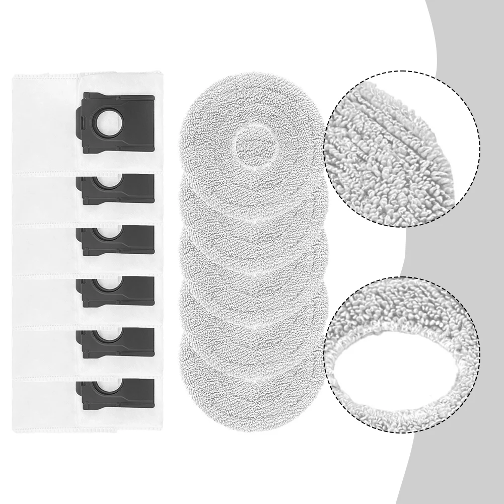 

For Conga For X50 and X Treme Robot Vacuum Cleaner Replacement Kit Featuring Mop Cloths and Dust Bags for Floors