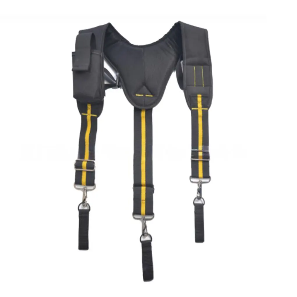 OxfordCloth Multi-pocket Tool Belt Suspender Adjustable Strap Heavy Duty For Construction Work